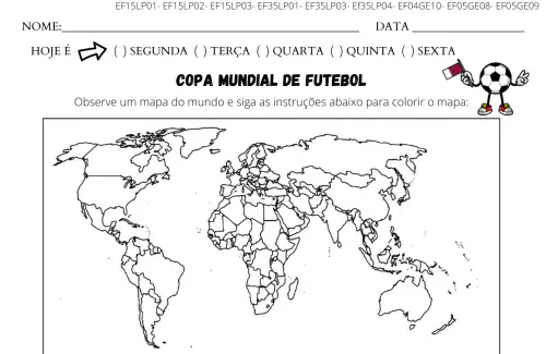 texto informativo 4º ano copa do mundo